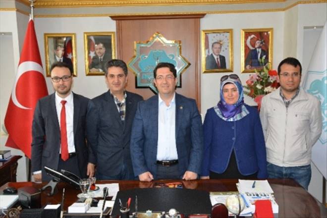 Eczacılardan Başkan Yazgı`ya Ziyaret
