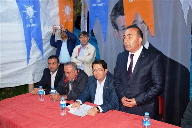 Başkan Yazgı ve Hüyük Vatandaşlarla Bir Araya Geldi