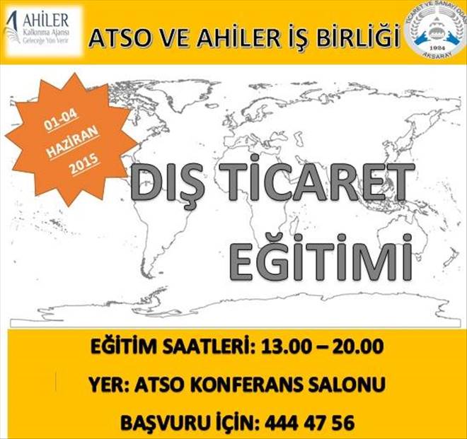 ATSODA 4 Günlük Dış Ticaret Eğitimi