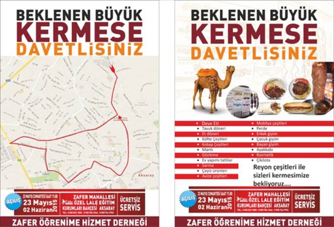 Aksarayın Beklenen KERMESi Açılıyor