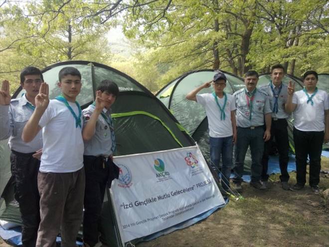 AKÇED İzcilerinin  Hasandağı  kampı sona erdi