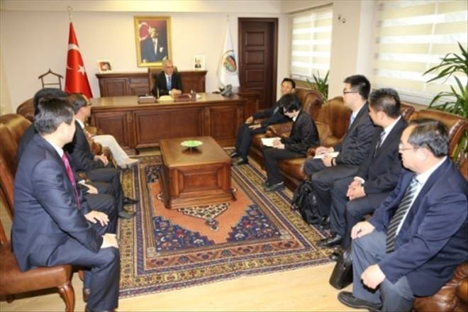 Çin Büyükelçisinden Vali Ataklı`yı Ziyaret Etti