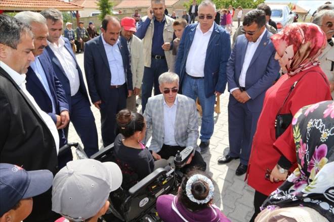 Tarım Platformu bedensel engelli Sahire?yi sevindirdi