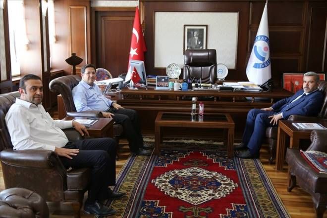 Rektör Şahin´e tebrik ziyaretleri devam ediyor