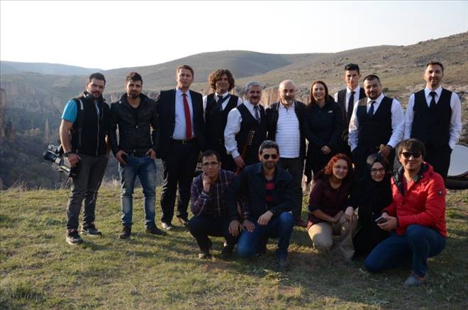 Aksaray?ın meşhur türküsüne Ihlara vadisi?nde klip çekildi