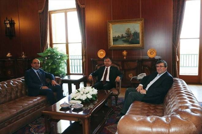 Palta´dan T.B.B.M meclis başkanına tebrik ziyareti