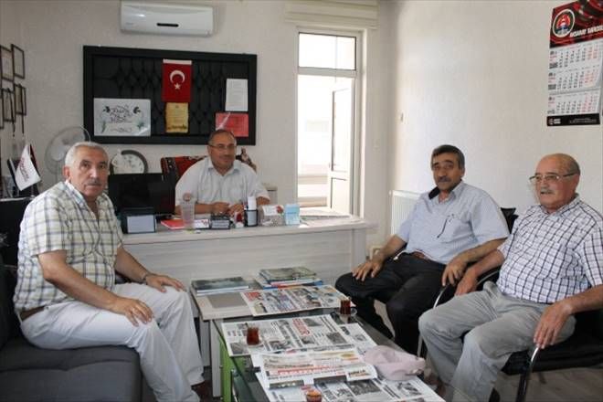 Ortaköylüler Derneğinden gazetemize ziyaret 