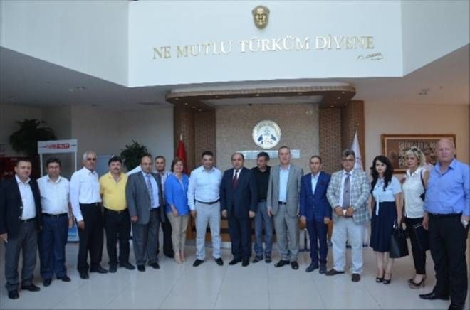 Tısiad Üyeleri ATSO´yu Ziyaret Etti
