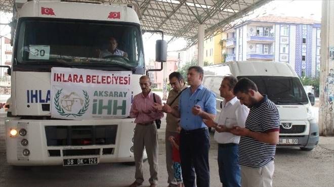 Aksaray İHH´dan Suriyelilere Yardım