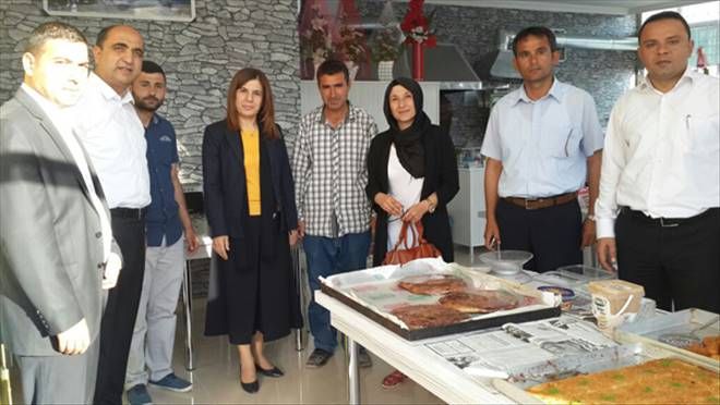 Ak Parti Kurmaylarından Gülağaç´a Çıkartma