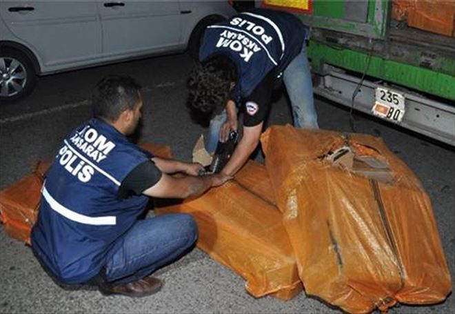 300 Bin Paket Gümrük Kaçağı Sigara Ele Geçirildi.