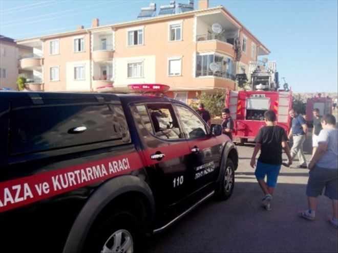 Ocakta Unutulan Yemek Yangına Neden Oldu