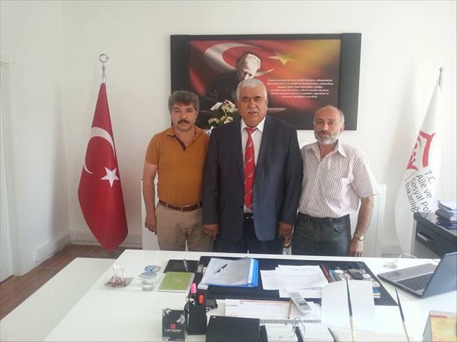 Berberler Ve Kuaförler Odasından Aktürk´e Hayırlı Olsun Ziyareti