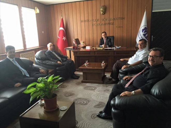 Aksaray Mali Müşavirler Odasından Defterdar Uğur Arslan a Hayırlı Olsun Ziyareti   
