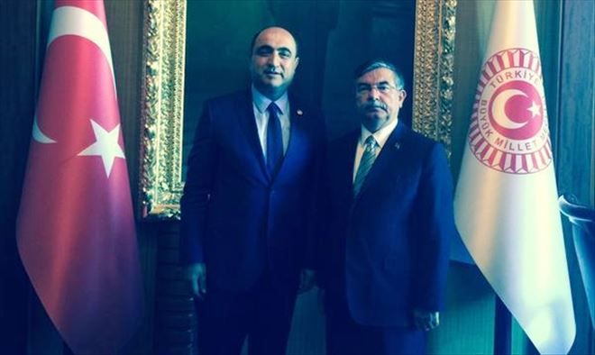 Nevzat Palta T.B.M.M. Başkanı İsmet Yılmaz ı Ziyaret Etti