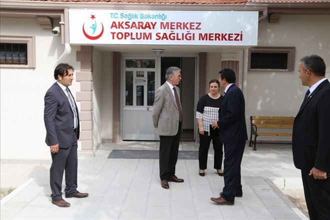 Vali Şeref Ataklı Aile Sağlığı Merkezleri ve Toplum Sağlığı Merkezinde incelemede bulundu