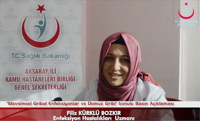 Dr. Filiz Kürklü Bozkır; Mevsimsel Gribal Enfeksiyonlar Ve Domuz Gribi