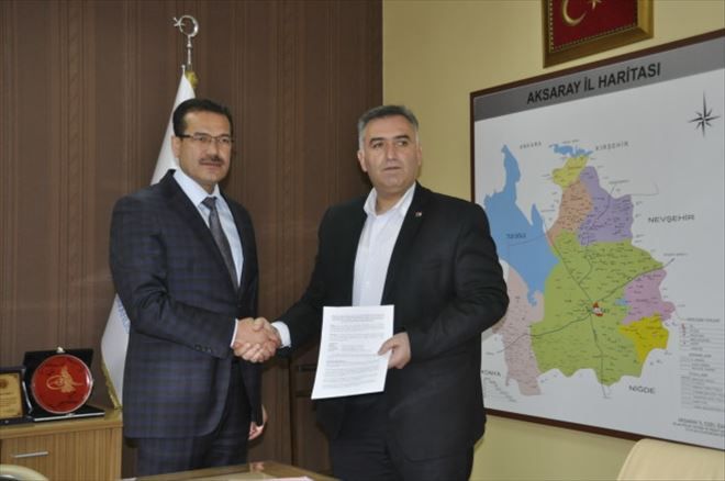 Aksaray´da Hayvanların Küpeleme Sözleşmesi Yapıldı