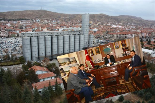 TMO´dan Belediyeye Devredilecek Araziyi Görüştüler 