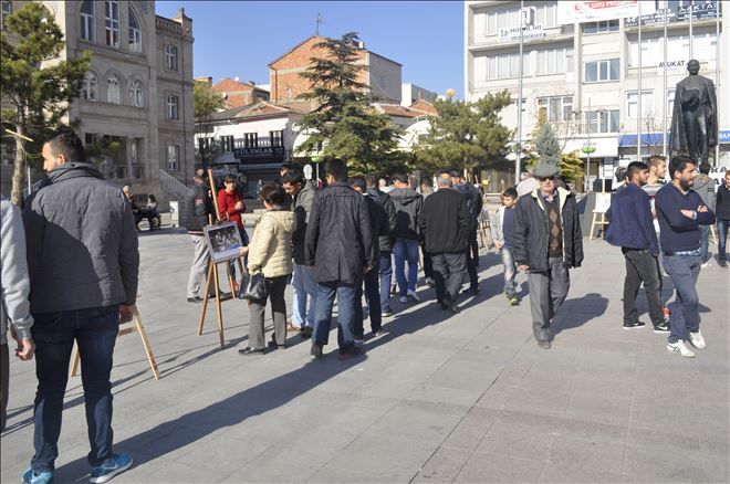 Aksaray Ülkü Ocakları Alparslan Türleş´in Doğum Günü Münasebetiyle Resim Sergisi Düzenledi.