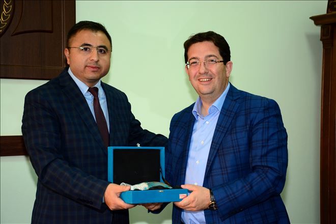 Başkan Yazgı´dan Hakim İlker Akkaş´a Nezaket Ziyareti 