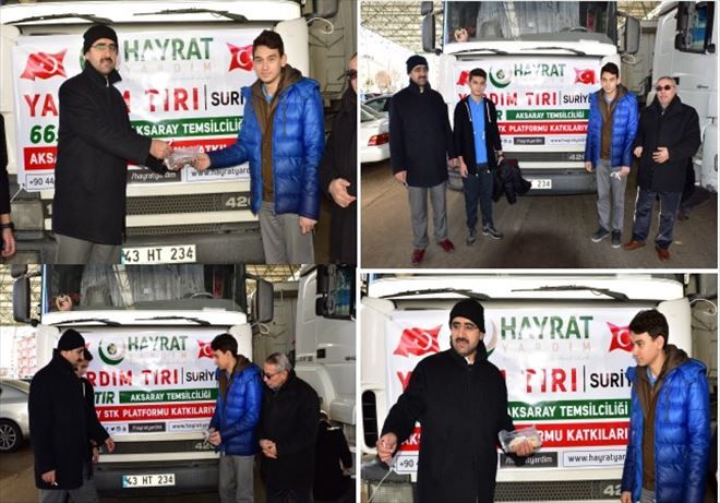 Atatürk Anadolu Lisesi Öğrencilerinin Harçlıkları Halep´e