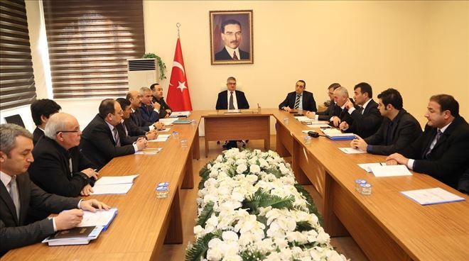 Kış önlemleri ve karla mücadele toplantısı