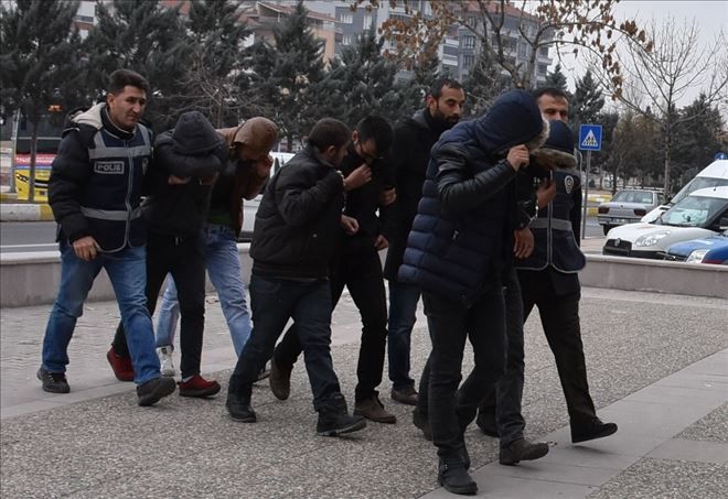 7 Kişilik hırsızlık şebekesi tutuklandı
