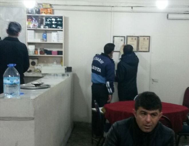 Zabıtadan Yılbaşı Denetimi