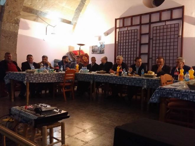 Güzelyurtlu Esnaflar Yemekte Buluştu 