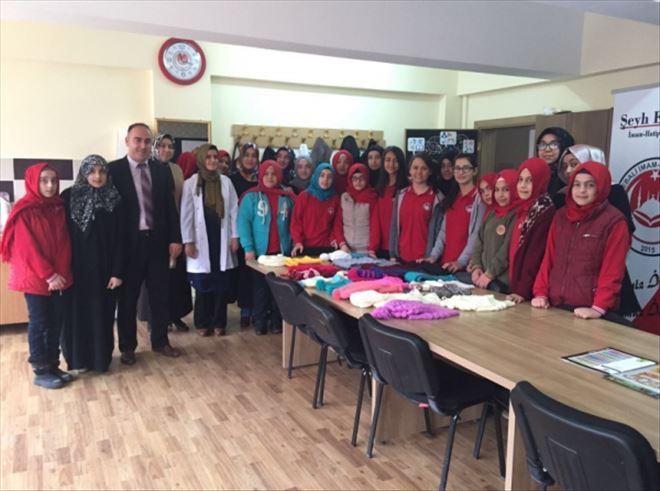 Şeyh Edebali İmam Hatip Ortaokulu Bayır Bucak Türkmenlerini unutmadı.