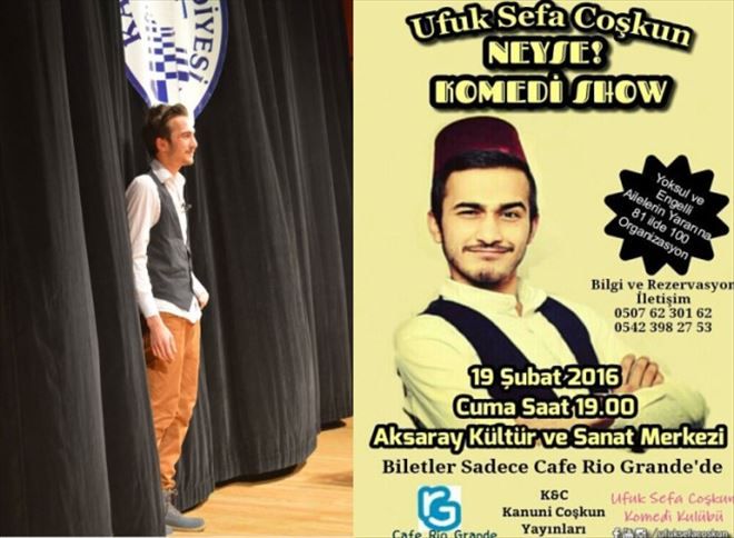 Yoksul ve Engelli Aileler İçin Ufuk Sefa Coşkun Aksaray´a geliyor