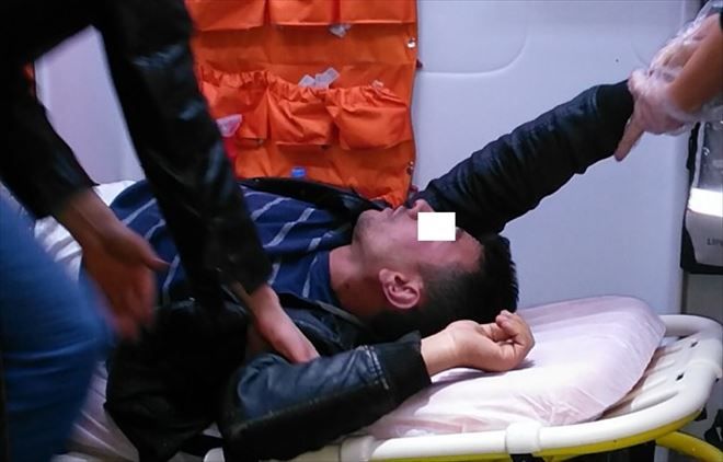 Aşırı Alkolden Komaya Giren Bir Kişi Hastaneye Kaldırıldı