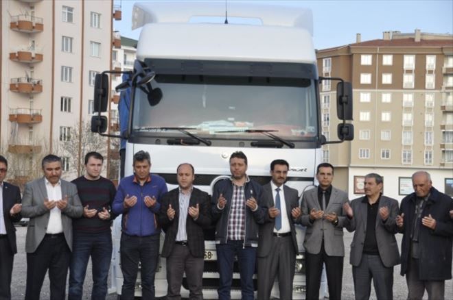 Ziraat Mühendisleri Odasından Bayır Bucak Türklerine 1 TIR Yardım 