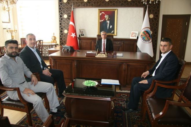 Makina Mühendisleri Odasından Vali Ataklı´ya ziyaret 