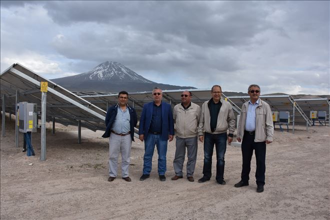 Hasan Dağı Eteklerinde Elektrik Üretiliyor