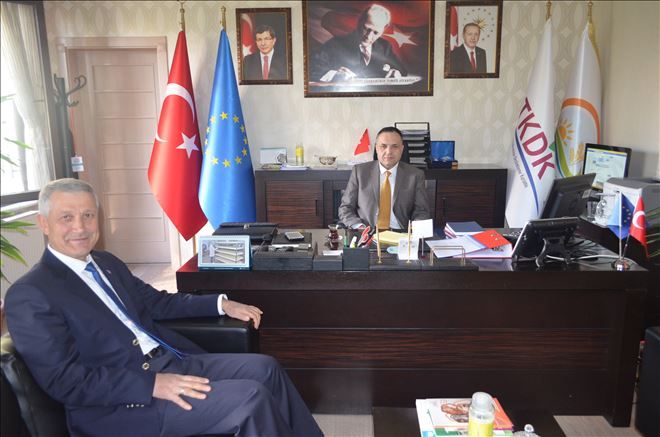 İl Müdüründen TKDK İl Koordinatörlüğüne nezaket ziyareti	