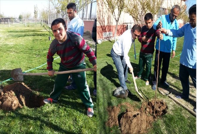 Rehabilitasyon Merkezinde Ağaç Dikimi Yapıldı