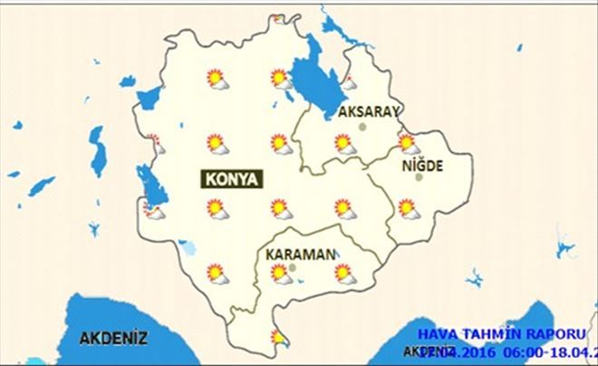 Bölgemizde Hava Sıcaklığı Artıyor 