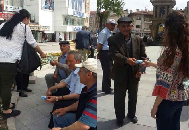 Ülkü Ocakları 571 Adet Kokulu Tesbih Dağıttı