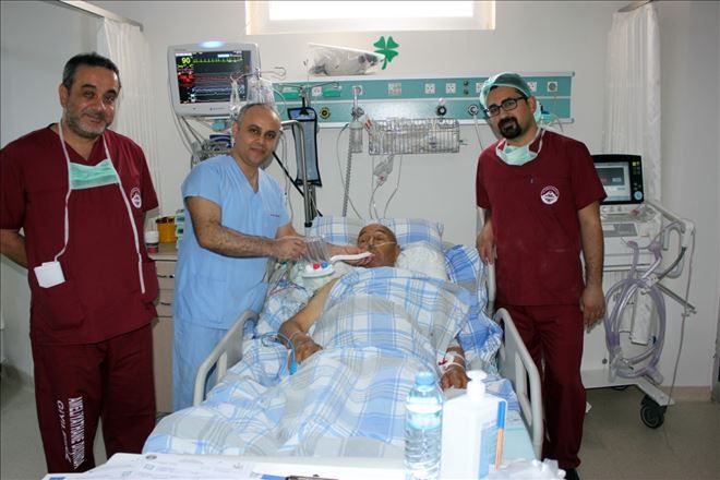 85 Yaşındaki Hasta Aksaray Devlet Hastanesinde Bypass Oldu