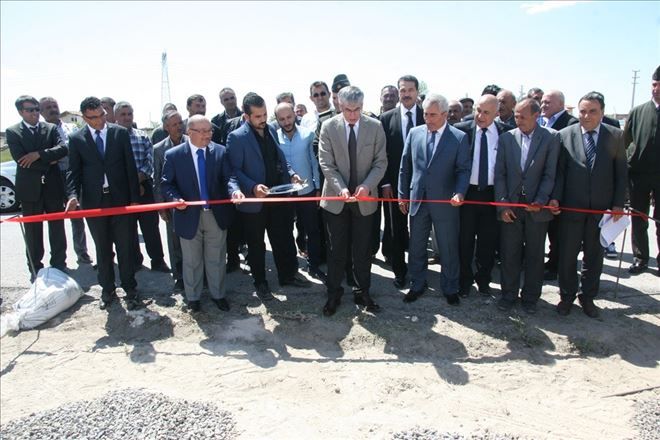 Akçakent köyü iskân evleri temeli düzenlenen törenle atıldı.