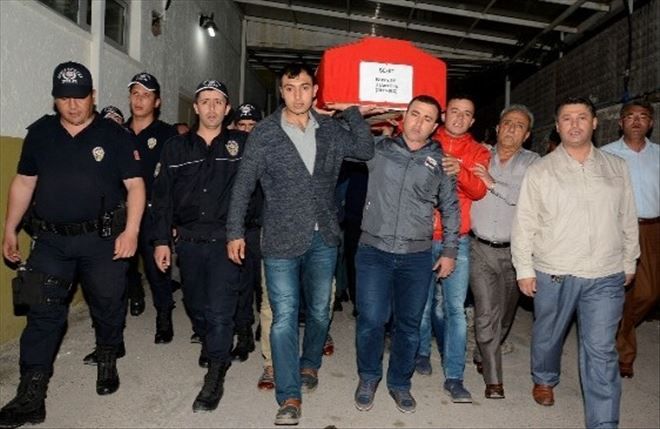 Şehidin Cenazesi Aksaray´a Geldi