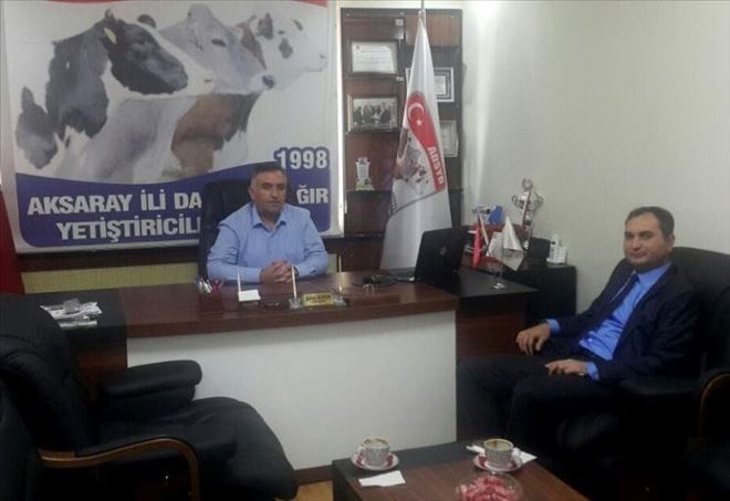 Defterdar Arslan´dan Başkan Kayan´a Ziyaret