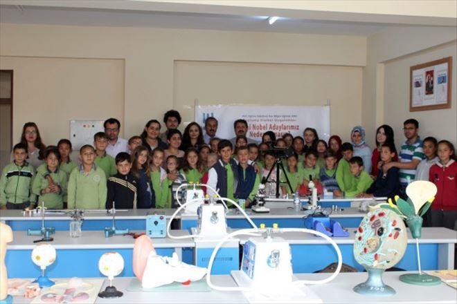 Aksaray Hamidiye Ortaokulunda Fen Bilgisi Şöleni