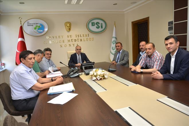 Güzelyurt ve Helvadere Sulamalarında borulu sisteme geçilecek.