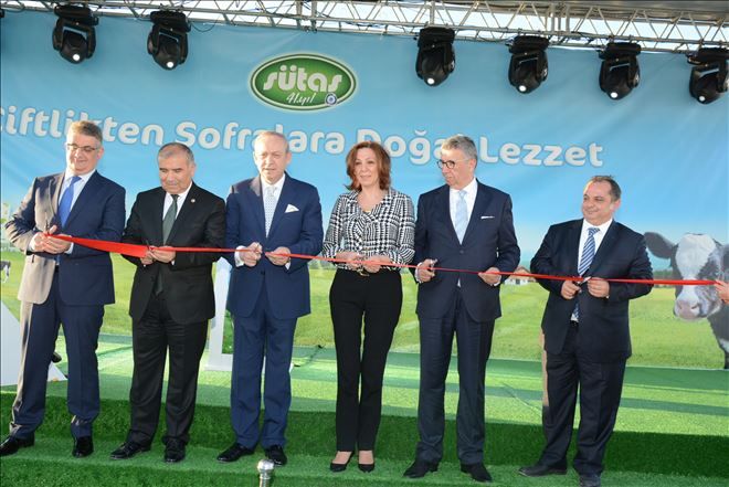 SÜTAŞ´ da Türkiye´nin En Büyük Biyogaz Ve Elektrik Enerjisi Üretimi Tesisi Açıldı
