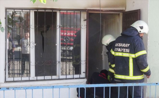 Hashas Mahallesinde Korkutan Ev Yangını