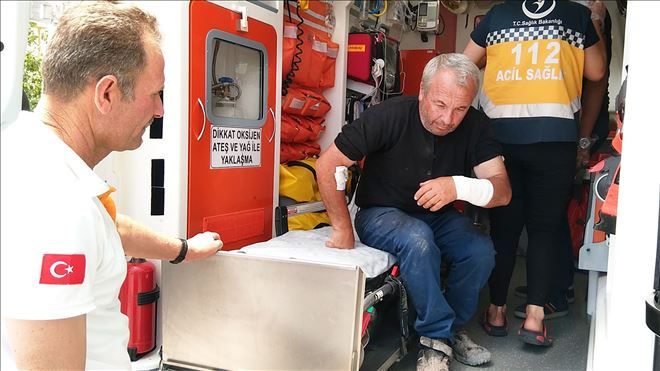 Fleks İle Kendini Yaraladı