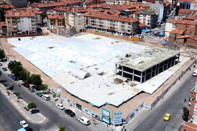 Eski Terminal da Otopark Tamamlanmak Üzere